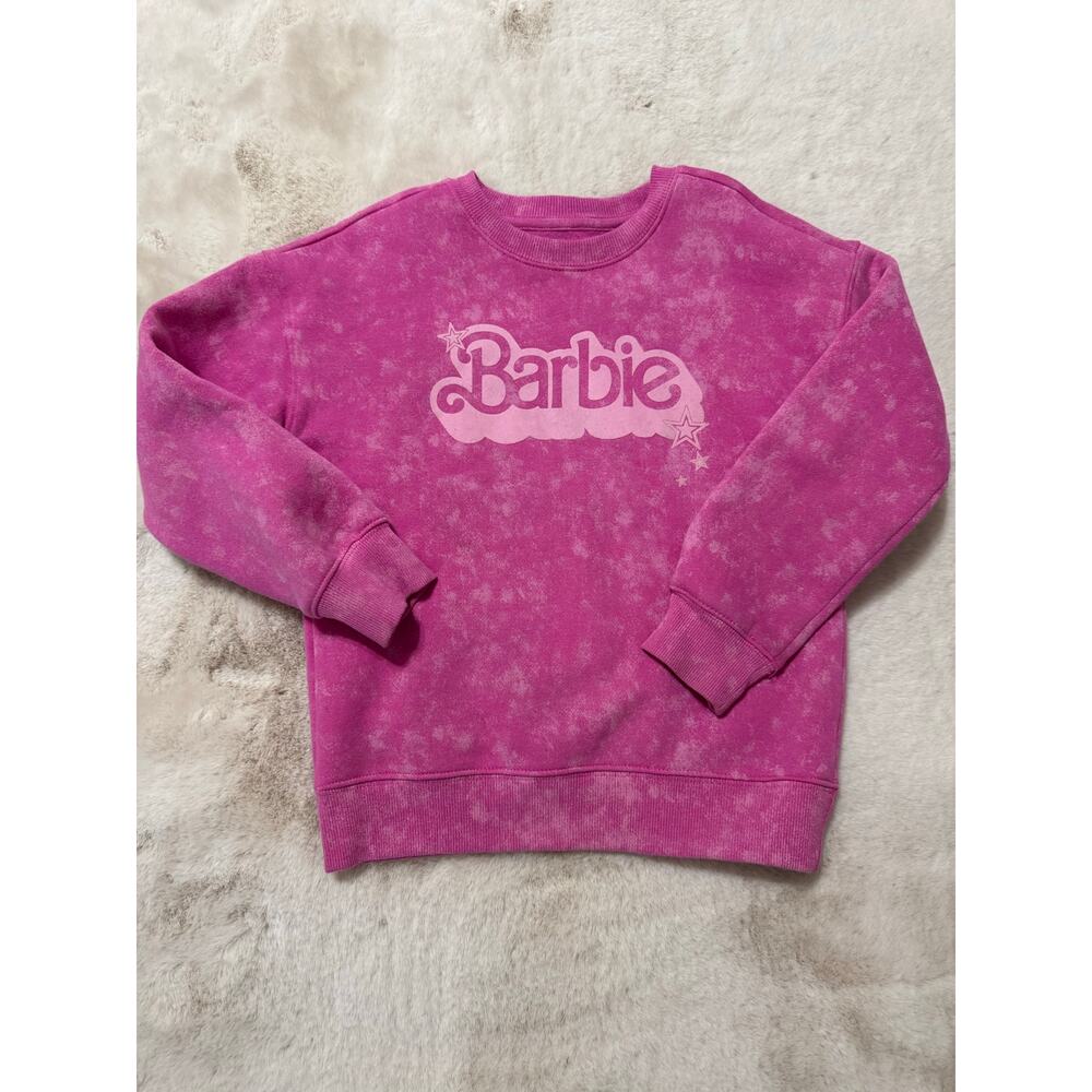 Barbie Pink Crewneck Sweatshirt Size 6/6x